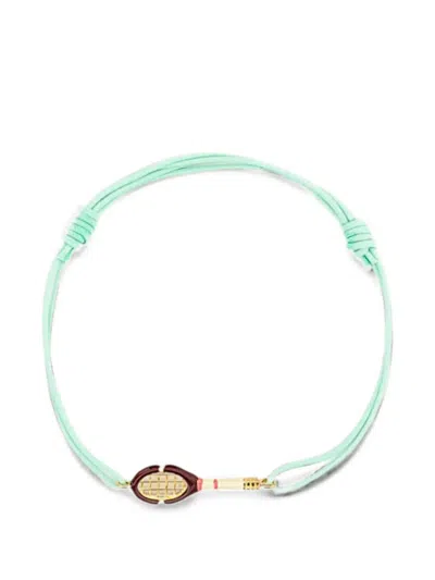Aliita Racket-charm Bracelet In Gold
