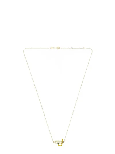 Aliita Snorkeling Necklace In Gold