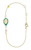 Aliita Tennis Pelota 9k Yellow Gold Bracelet