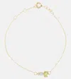 Aliita Tu Y Yo 9kt Gold Bracelet With Gemstones In Multicoloured