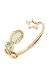 Alina Abegg 18k Yellow Gold Magic Wand Bangle