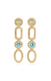 Alina Abegg 18k Yellow Gold Soap Opera Earrings