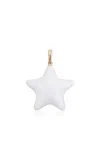 Alina Abegg 18k Yellow Gold Starfish White Bubble Pendant