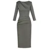 Alina Cernatescu Women's Ibis Dress Ash Grey