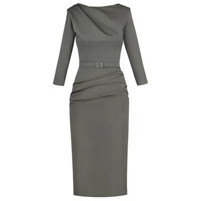 Alina Cernatescu Women's Ibis Dress Ash Grey