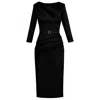 Alina Cernatescu Women's Ibis Dress Classic Black