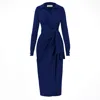 Alina Cernatescu Women's Margot Dress Navy Blue