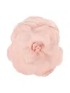 Alina Flower Shaped Brooch In Pink