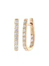 Alinka 18k Rose Gold Diamond Earring In Pink