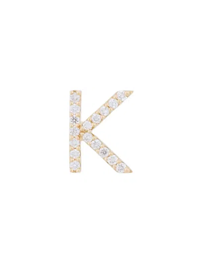 Alinka 18kt Gold  Id Diamond Stud Earring In Metallic