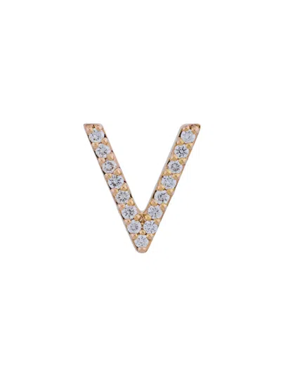 Alinka 18kt Gold  Id Diamond Stud Earring In Metallic