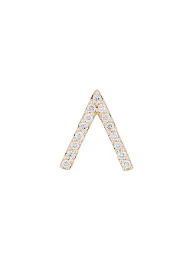 Alinka 18kt Gold  Id Diamond Stud Earring In Metallic