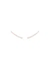 Alinka 18kt Gold Dasha Super Fine Diamond Cuff Earrings In Metallic