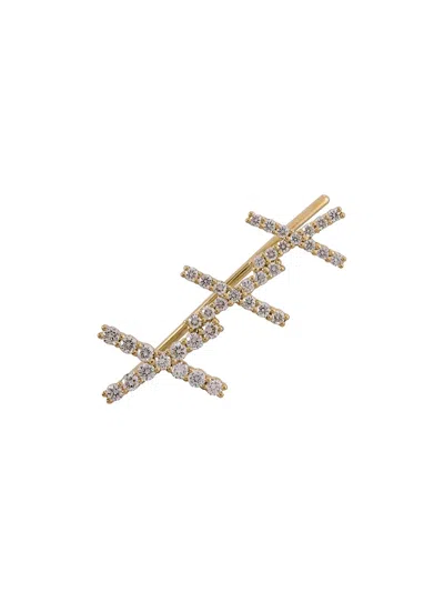 Alinka 18kt Gold Katia Diamond Left Cuff Earring In Metallic