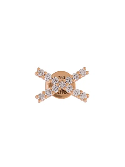 Alinka 18kt Gold Katia Diamond Stud Earrings In Metallic