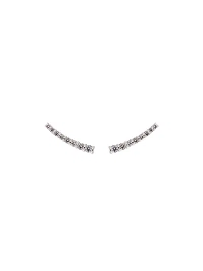 Alinka 18kt Gold Small Dasha Slider Diamond Earrings In Metallic