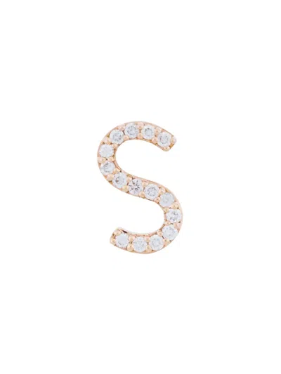 Alinka 18k Rose Gold  Id Diamond Stud Earring In Metallic