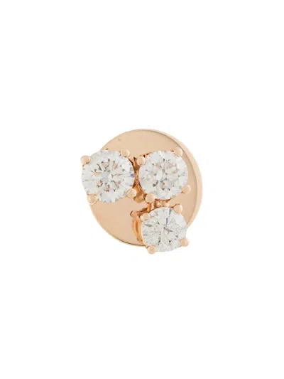Alinka 18kt Rose Gold Eva Diamond Stud