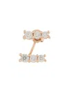 Alinka 18kt Rose Gold Lara Diamond Left Earring In Gold