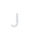 Alinka 18kt White Gold  Id Diamond Stud Earring In Metallic