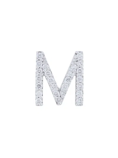 Alinka 18kt White Gold  Id Diamond Stud Earring In Metallic