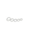 Alinka 18kt White Gold Cloud Diamond Left Ear Cuff In Silver