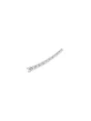 Alinka 18kt White Gold Dasha Super Fine Diamond Cuff Earring In Metallic