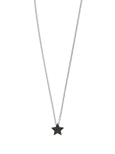 Alinka 18kt White Gold Stasia Diamond Necklace In Silver