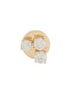 Alinka 18kt Yellow Gold Eva Diamond Single Stud In Gold