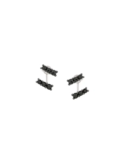 Alinka 'lara' Diamond Earrings In Metallic