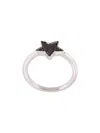 Alinka 'stasia' Single Star Diamond Ring In Metallic