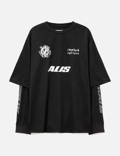 A.li.ás Comeback Club Two-layer Jersey In Black