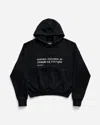 A.li.ás Malto Cropped Hoodie In Black