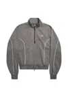 A.li.ás Piped-trim Sweatshirt In Gray