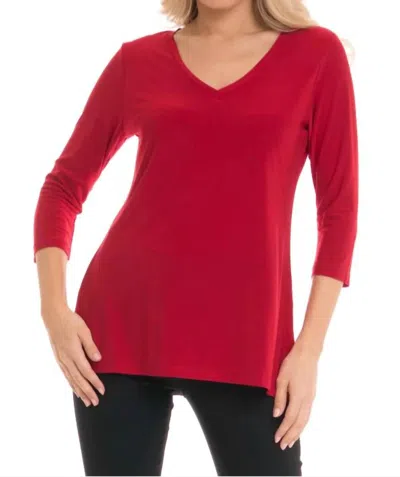 Alisha.d The Masses Top In Red