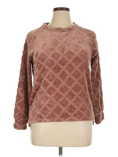 Pre-owned Alison Andrews Pullover Sweater In Brown