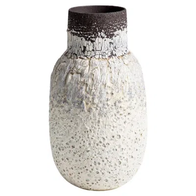 Pre-owned Alison Lousada Textured Black And White Volcanic Bottle By , Uk