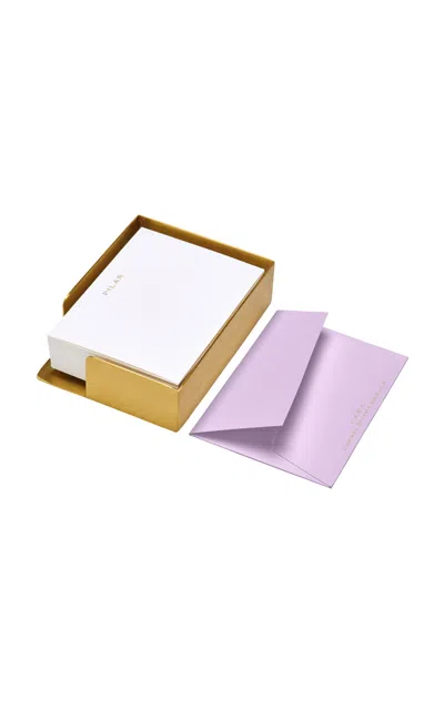 Alissa Bell The Custom Moda Memo Box In Multi