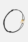 Alíta Black Letter S Bracelet In Black