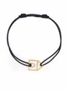 Alíta Alita Casita Pura Cord Bracelet Accessories In Black