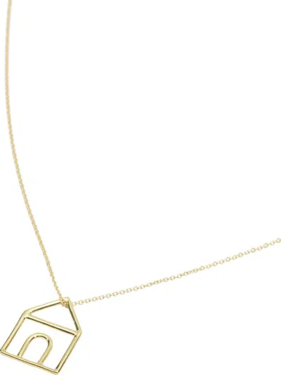 Alíta Alita "casita Pura" Necklace In Gold