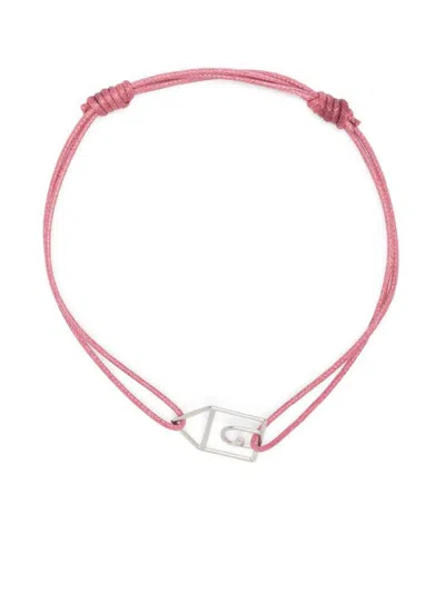 Alíta Alita Cord Bracelet Casita Brillante Accessories In Pink & Purple