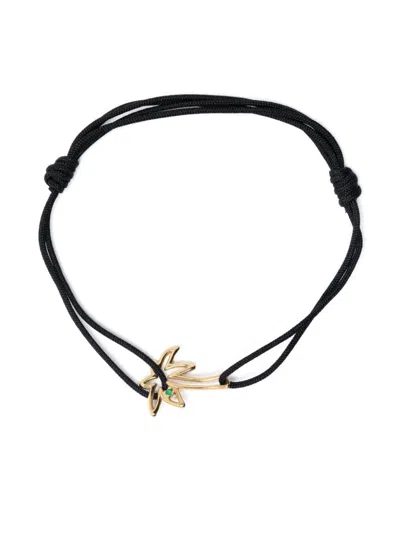 Alíta Alita Cord Bracelet Palmera Esmeralda Accessories In Black