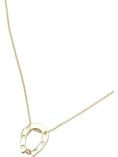 Alíta Alita "horseshoe" Necklace In Gold