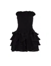 Alive New York City Women's Black Swan Mini Dress In Black