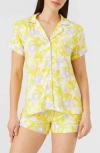 Alivia Jenna Shorts Pajamas In Painterly Petals