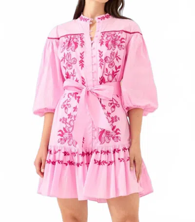 Alivia Lori-anne Dress In Pink