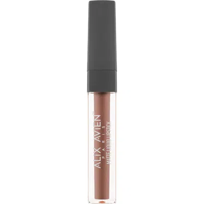 Alix Avien Matte Liquid Lipstick In Orange