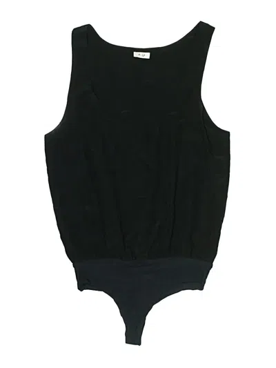 Pre-owned Alix Bodysuit In Black