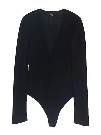 Pre-owned Alix Bodysuit In Black